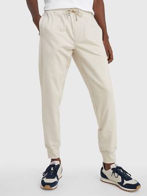 Tommy Hilfiger 1985 Essential Stretch Joggers Broek Heren Beige | TH456QTY