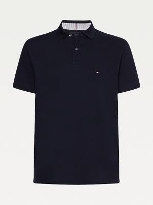 Tommy Hilfiger 1985 Essential TH Flex Poloshirt Heren Blauw | TH267RON