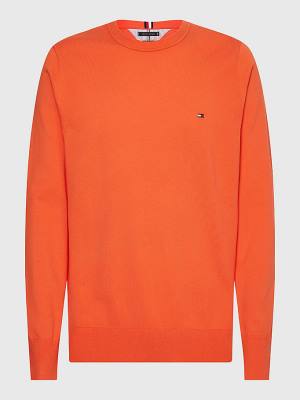 Tommy Hilfiger 1985 Essential TH Flex Sweatshirt Truien Heren Rood | TH071CZY