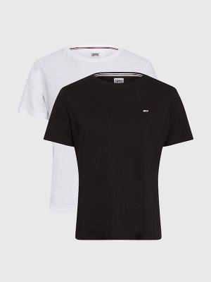 Tommy Hilfiger 2-Pack Organic Katoenen Jersey T-shirts Dames Multi | TH098CRY