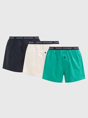 Tommy Hilfiger 3-Pack Logo Waistband Boxer Shorts Ondergoed Heren Goud | TH432OVQ