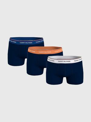 Tommy Hilfiger 3-Pack Premium Essential Trunks Ondergoed Heren Bruin | TH762WUH