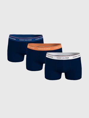 Tommy Hilfiger 3-Pack Premium Essential Trunks Ondergoed Heren Bruin | TH863SJG