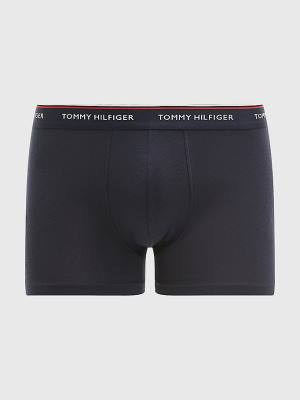 Tommy Hilfiger 3-Pack Premium Logo Waistband Trunks Ondergoed Heren Geel | TH108AHB