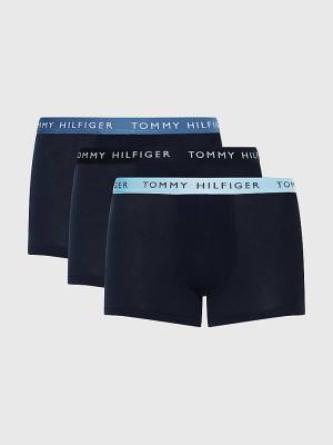 Tommy Hilfiger 3-Pack Repeat Logo Trunks Ondergoed Heren Geel | TH547KLA