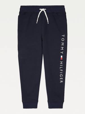 Tommy Hilfiger Adaptive Joggers Broek Jongens Blauw | TH912FKC