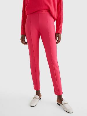 Tommy Hilfiger Audrey Slim Fit Leggings Dames Roze | TH438MKA