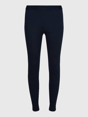 Tommy Hilfiger Audrey Slim Fit Leggings Dames Blauw | TH439APD