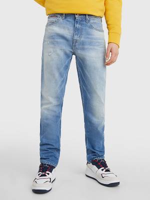 Tommy Hilfiger Austin Slim Tapered Jeans Heren Denim | TH082YCR