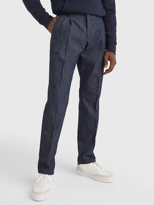 Tommy Hilfiger Besom Pocket Slim Fit Broek Heren Denim | TH185HQI