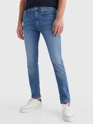 Tommy Hilfiger Bleecker Slim Jeans Heren Denim | TH371UVE