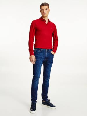 Tommy Hilfiger Bleecker Slim Jeans Heren Denim | TH940CRJ