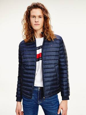 Tommy Hilfiger CORE PACKABLE DOWN Jassen Heren Blauw | TH148FJK