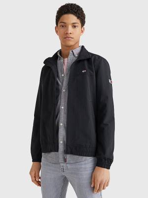 Tommy Hilfiger Classics Bomber Jassen Heren Zwart | TH629LSJ