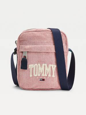 Tommy Hilfiger College Crossbody Tassen Heren Roze | TH905NUE