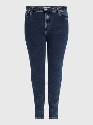 Tommy Hilfiger Curve Melany Ultra High Rise Super Skinny Jeans Dames Denim | TH607VFL