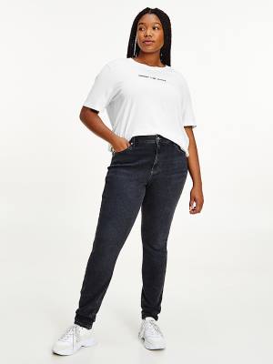 Tommy Hilfiger Curve Melany Ultra High Rise Super Skinny Jeans Dames Denim | TH876WFL