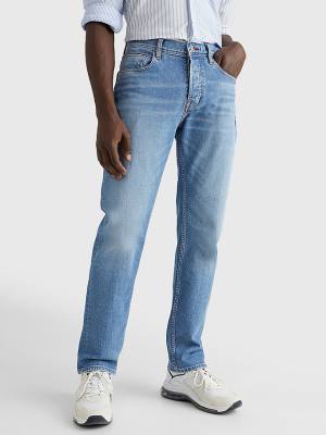 Tommy Hilfiger Denton Straight Faded Jeans Heren Denim | TH613TKB