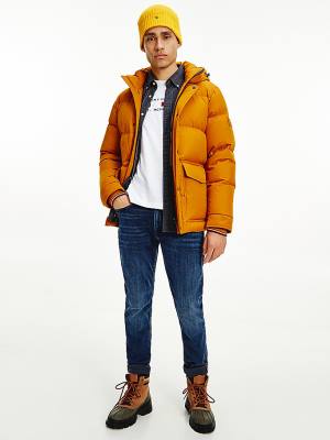 Tommy Hilfiger Down Puffer Jassen Heren Goud | TH509LTU