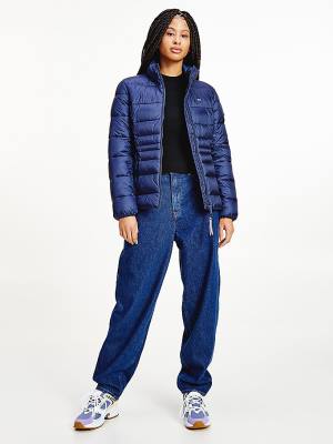 Tommy Hilfiger Down Quilted Jassen Dames Blauw | TH257OCS