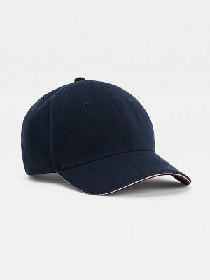 Tommy Hilfiger Elevated Signature Cap Hoeden Heren Blauw | TH206IRO