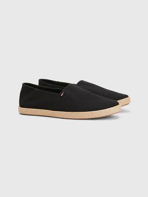 Tommy Hilfiger Essential Espadrilles Vrijetijdsschoenen Heren Zwart | TH285HCE