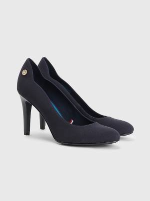 Tommy Hilfiger Essential High Pumps Hakken Dames Blauw | TH763FLC