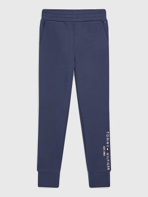 Tommy Hilfiger Essential Joggers Broek Meisjes Blauw | TH351UOW