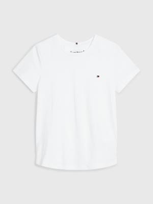 Tommy Hilfiger Essential Knit T-shirts Meisjes Wit | TH089HKI