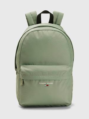 Tommy Hilfiger Essential Logo Backpack Tassen Heren Grijs | TH903YKI