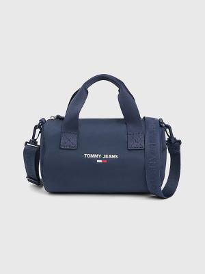 Tommy Hilfiger Essential Logo Crossover Tassen Dames Blauw | TH694ZIQ