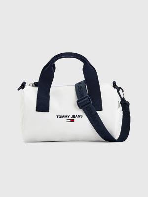 Tommy Hilfiger Essential Logo Crossover Tassen Dames Wit | TH796EUP