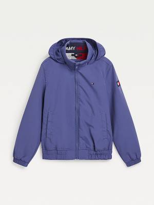 Tommy Hilfiger Essential Met Capuchon Jassen Jongens Blauw | TH964USZ