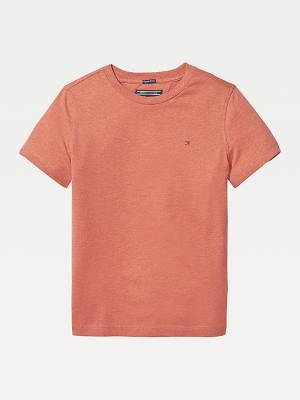 Tommy Hilfiger Essential Organic Katoenen T-shirts Jongens Rood | TH385BAR