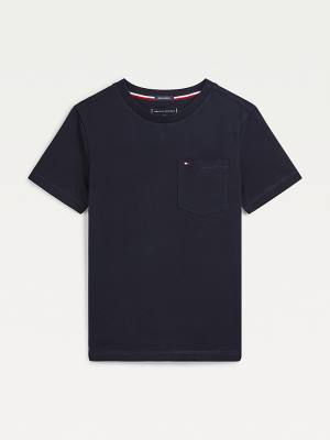 Tommy Hilfiger Essential Pocket T-shirts Jongens Blauw | TH687OXN