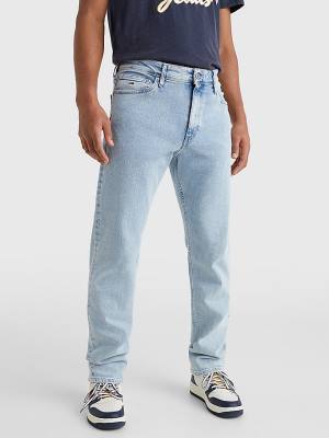 Tommy Hilfiger Ethan Straight Jeans Heren Denim | TH821WSA