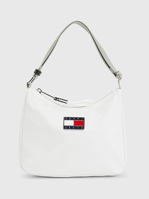 Tommy Hilfiger Festival Shoulder Tassen Dames Wit | TH410YWU