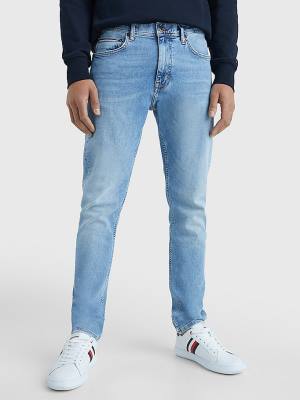 Tommy Hilfiger Houston Tapered Hemp Jeans Heren Denim | TH375RFL