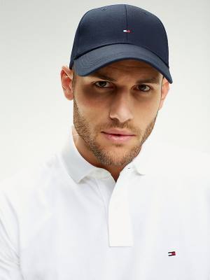 Tommy Hilfiger Klassieke Baseball Cap Hoeden Heren Blauw | TH956RXM