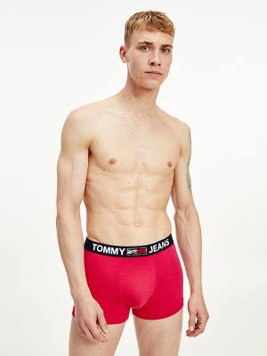 Tommy Hilfiger Logo Waistband Trunks Ondergoed Heren Roze | TH168UCT