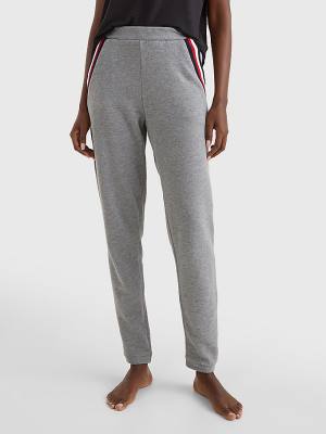 Tommy Hilfiger Lounge Cuffed Joggers Broek Dames Grijs | TH102SGT