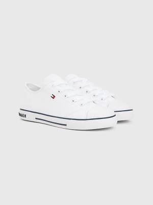 Tommy Hilfiger Low-Top Sneakers Jongens Wit | TH182DCO