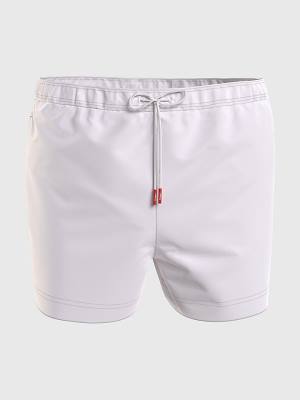 Tommy Hilfiger Mid Length Drawstring Shorts Zwemkleding Heren Wit | TH792VAS