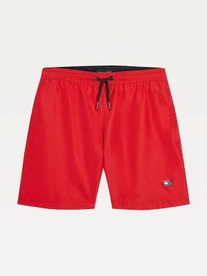 Tommy Hilfiger Mid Length Shorts Zwemkleding Jongens Rood | TH396OJF