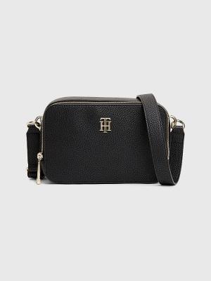 Tommy Hilfiger Monogram Camera Tassen Dames Zwart | TH459TYU