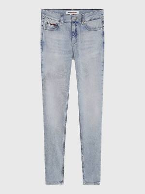 Tommy Hilfiger Nora Mid Rise Skinny Ankle Jeans Dames Denim | TH705ION