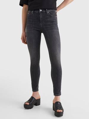 Tommy Hilfiger Nora Mid Rise Skinny Ankle Jeans Dames Denim | TH901LKH