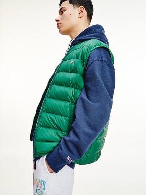 Tommy Hilfiger Packable Light Down Vest Jassen Heren Groen | TH163TMJ