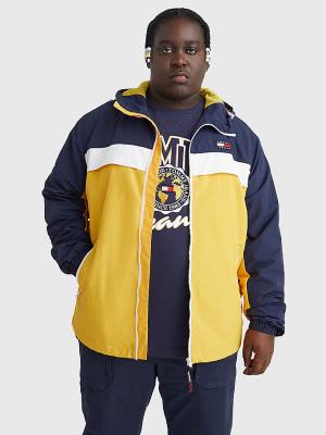 Tommy Hilfiger Plus Chicago Windbreaker Jassen Heren Geel | TH498IJF