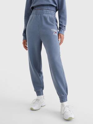 Tommy Hilfiger Relaxed Fit Logo Joggers Broek Dames Paars | TH051YQT